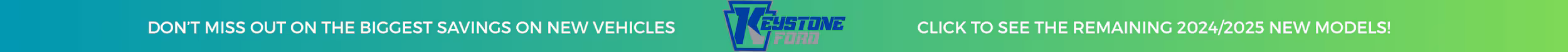 Keystone Ford 2024/2025 Sales